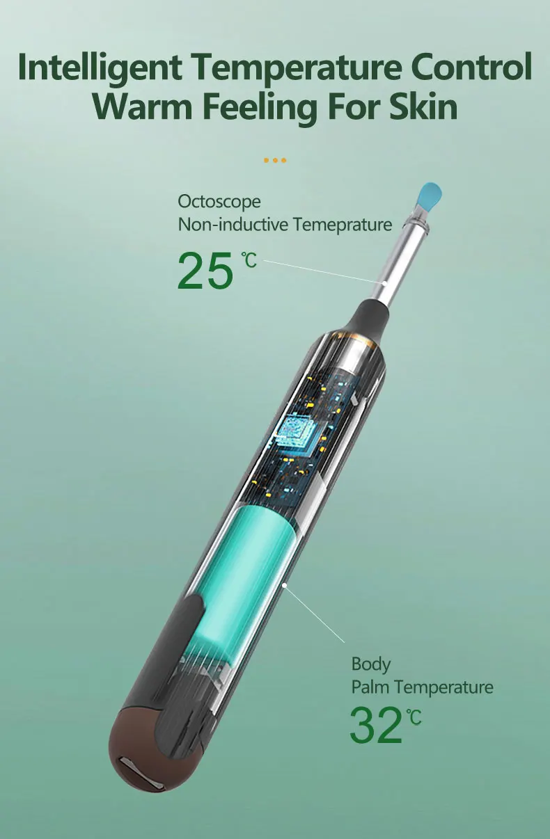 Xlife Original manufacture visual ear cleaner with camera wireless otoscope X1 ear wax removal tool