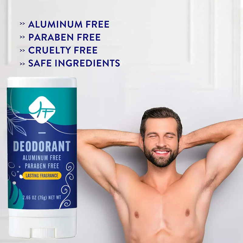 Private Label Women Men Underarm Fragrance Body Lasting Natural Deodorant & Antiperspirant Stick