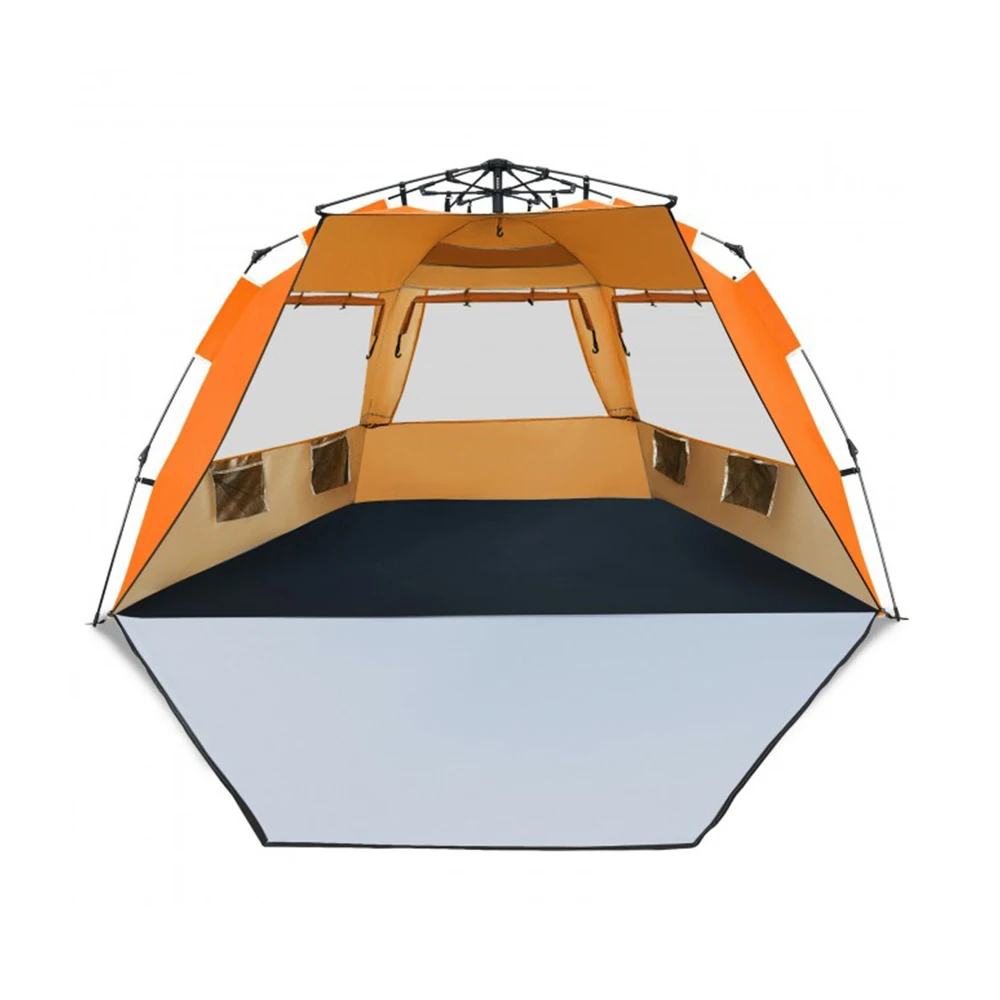 3-4 Person Easy Pop Up Beach Tent UPF 50+ Portable Sun Shelter Tent