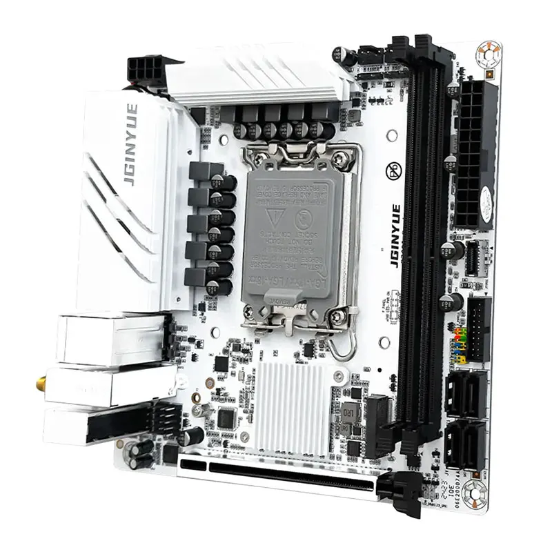Материнская плата JGINYUE B760i для настольных ПК, B760i-GAMING LGA 1700, поддержка Intel Core i3/i5/i7/i9, 12th 13th DDR4