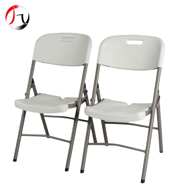 Strong good weight capacity wholesale HDPE outdoor foldable plastic party chair