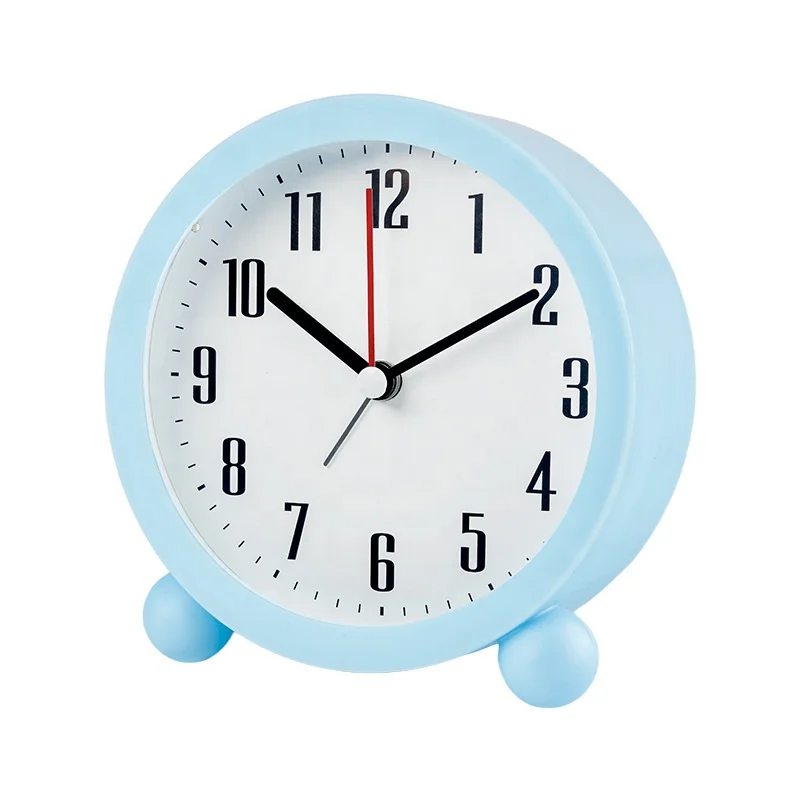 2023 NEW  Wholesale fashion design home decor desk & table sunrise alarm clock Kids quartz analog promotion cheap clock