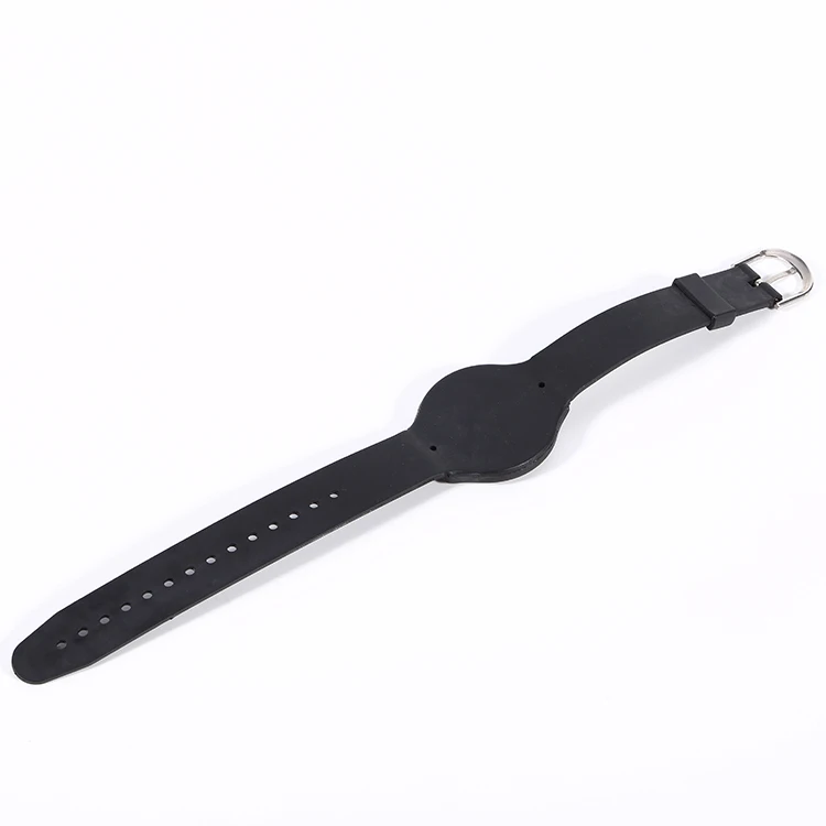 High Quality Waterproof Adjustable Long Range Rfid Bracelet Smart Chip Rfid Silicone Wristband Nfc Bracelet
