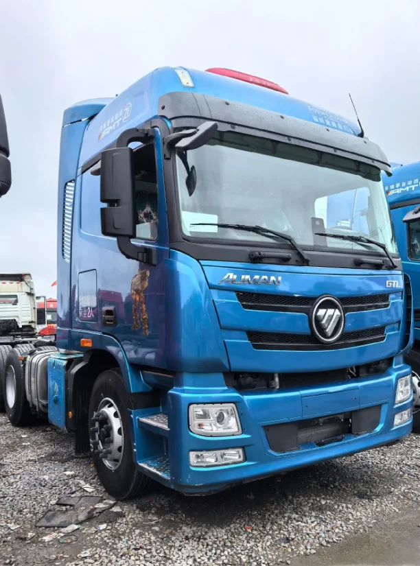 Used  2023 Hot sales foton Auman GTL tractor head truck Left Hand Drive 360 Hp Prime Mover Truck Head 4X2 Tractor Truck