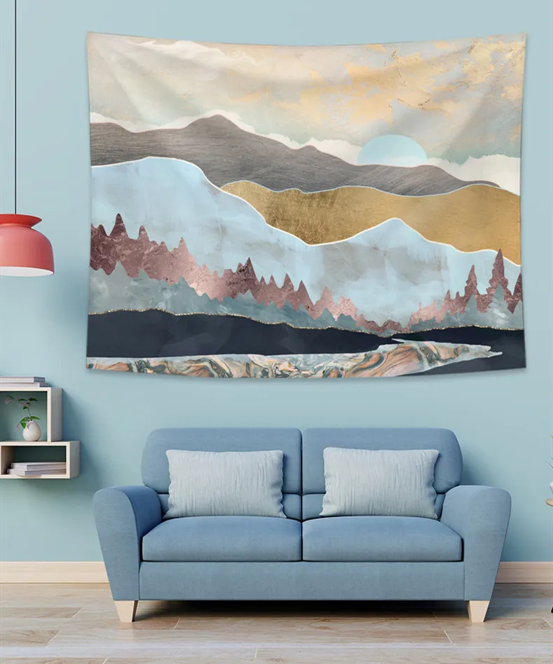 Hot INS Style Customizable Tapestry Printing Wall Hangings Wall Tapestry for Sale