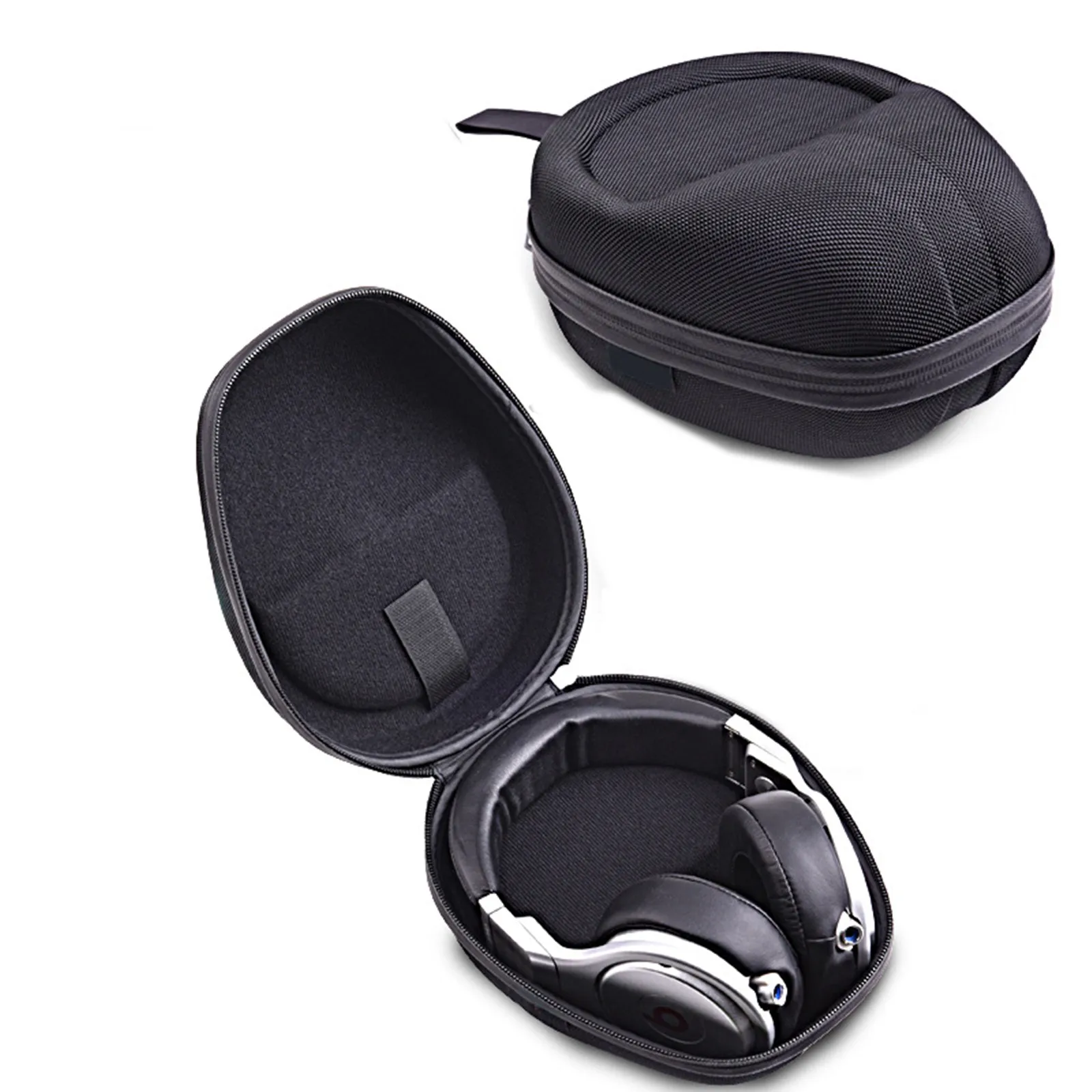 Customized Portable Waterproof EVA Hard Shell Headphone Case Travel Storage Case