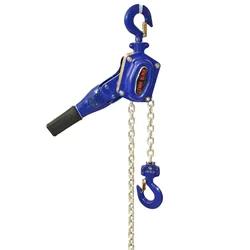 1ton 1.5t ton 3 ton New original double pawl brake system non slip rubber handle 0.75ton ratchet lever hoists
