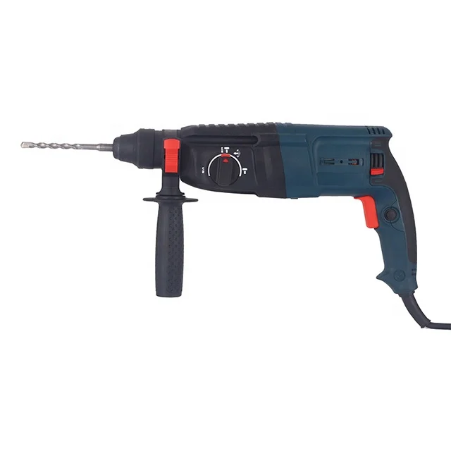 Multi-functional lightweight electric impact hammer drill