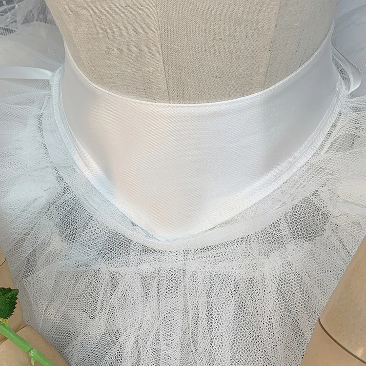 high quality  4  Hoops Petticoats Bustle Tail swing for Ball Gown Wedding Accessories Bridal NO.8