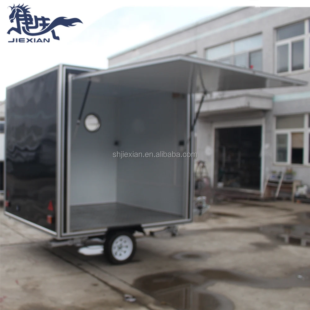 JX-FS230 Customized Foldable Mobile Shop Truck Phone Accessories Station mobile retail store trailer