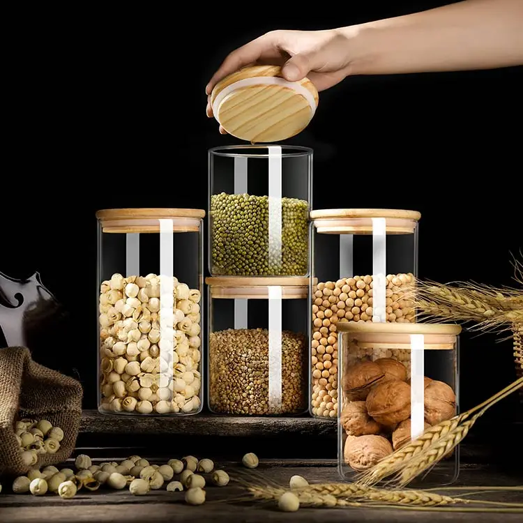 Free sample seasoning salt container cheap price custom sticker kitchen office storage spice condiment jar container organizer