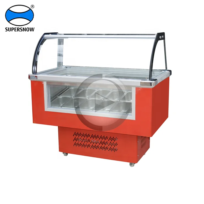 Малый морозильник для мороженого/мороженого SUPERSNOW