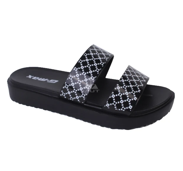 New Fashion Slides Couple Printing Flat Women Slippers Anti Slip Soft Summer Shoes for Women EVA