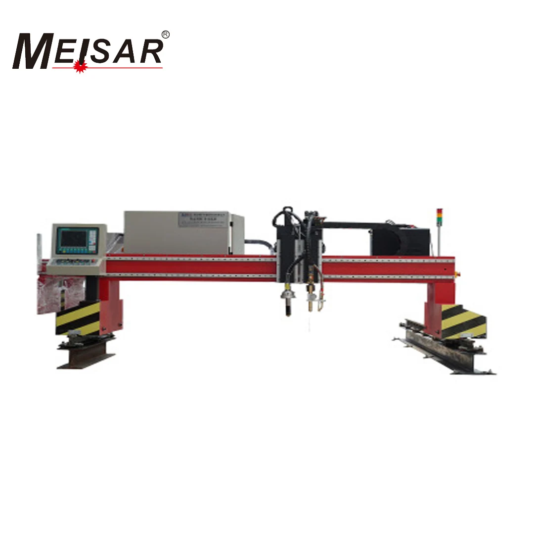 low cost Gantry Type  CNC Plasma and Flame Two Modes Cutting Machine for Metal Cutting MS-3B