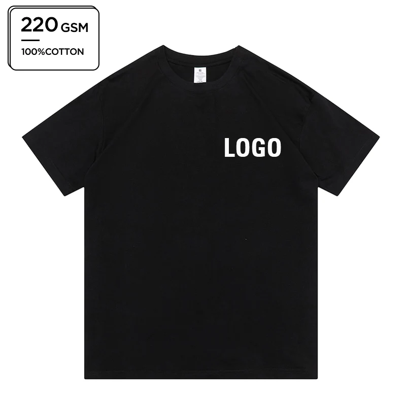 01D# Wholesale 220GSM woman t-shirt 100% organic Cotton custom Promotional plain tshirt oversized T Shirt for Women new styles