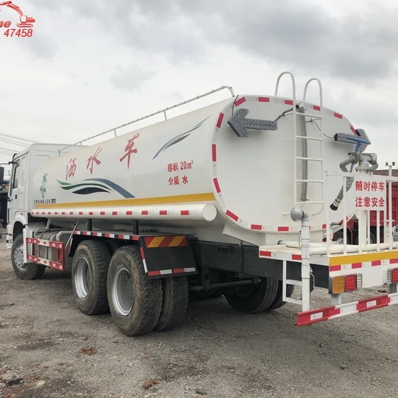 Used Sinotruk Howo 6x4 26m3 Water Tanker Truck For Africa