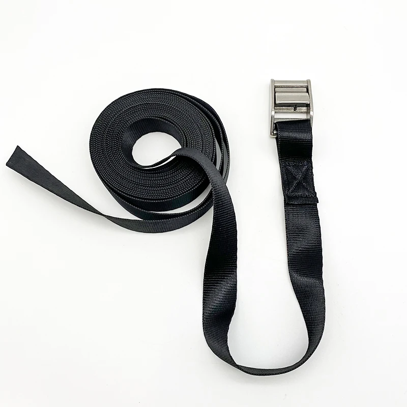 Высококачественная Пряжка для камеры из нержавеющей стали с ремешками, металлическая снасть, черная нейлоновая сумка, ремень, металлическая пряжка