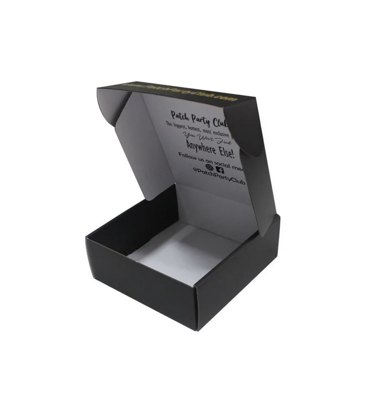 
Full color print on outside and inside corrugated gift box for shipping 