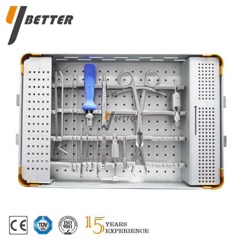 Youbetter Y-DVR Distal Radius Volar Plate Orthopedic Implants Instrument Set