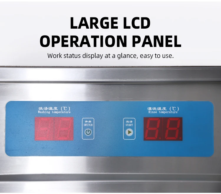 Smart Industrial Dishwasher Commercial Dishwasher Liquid Detergent Basket Commercial Dishwasher for Restaurant Hotel