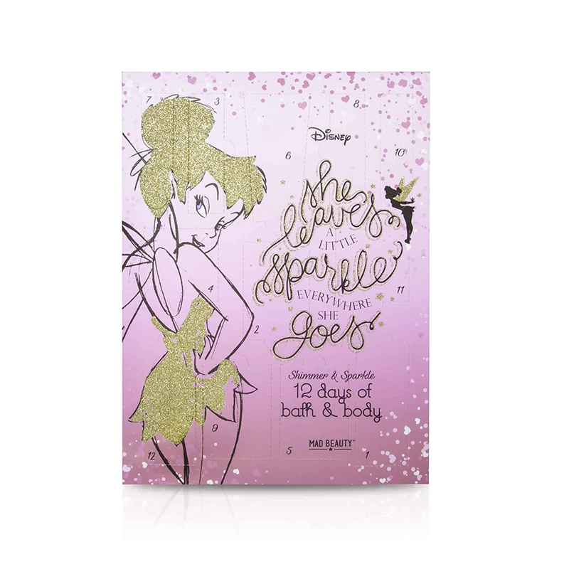 12 Days Of Christmas Box Beauty Cosmetic Large Advent Paper Box With Cosmetics