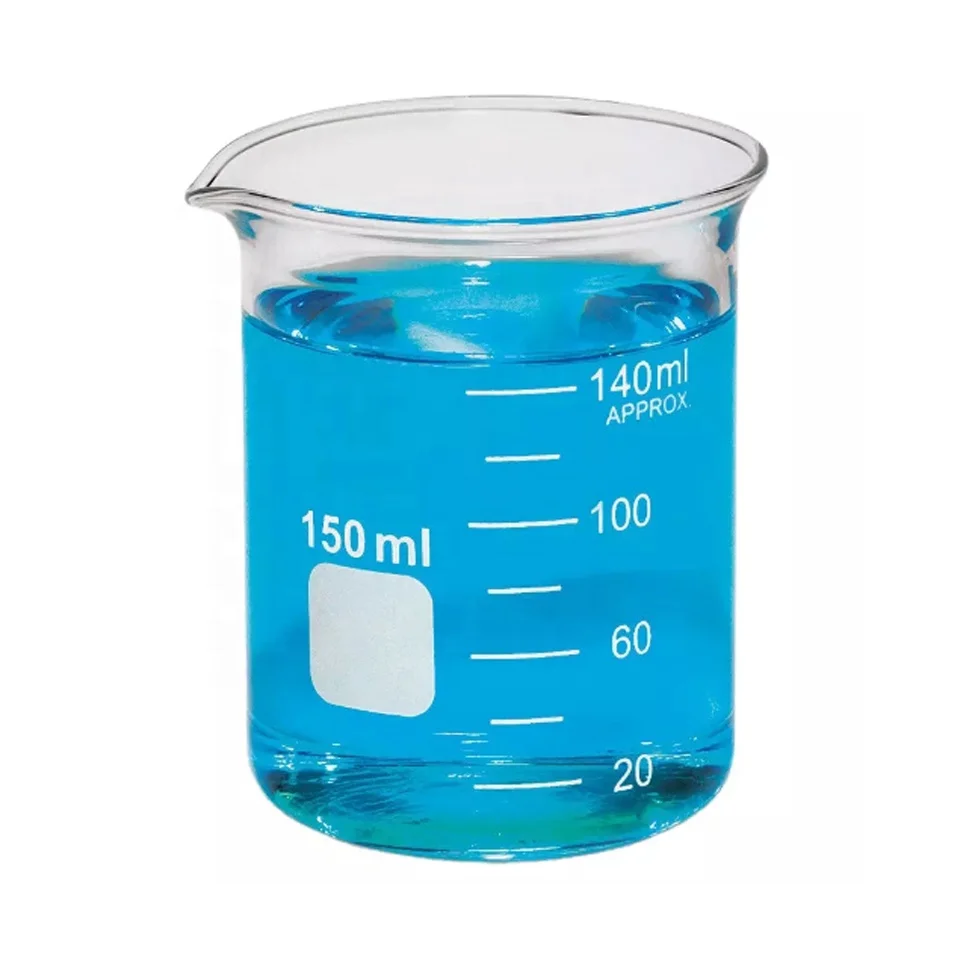 Chemistry Supplier 3.3 Borosilicate Glass Graduated Measuring Beaker