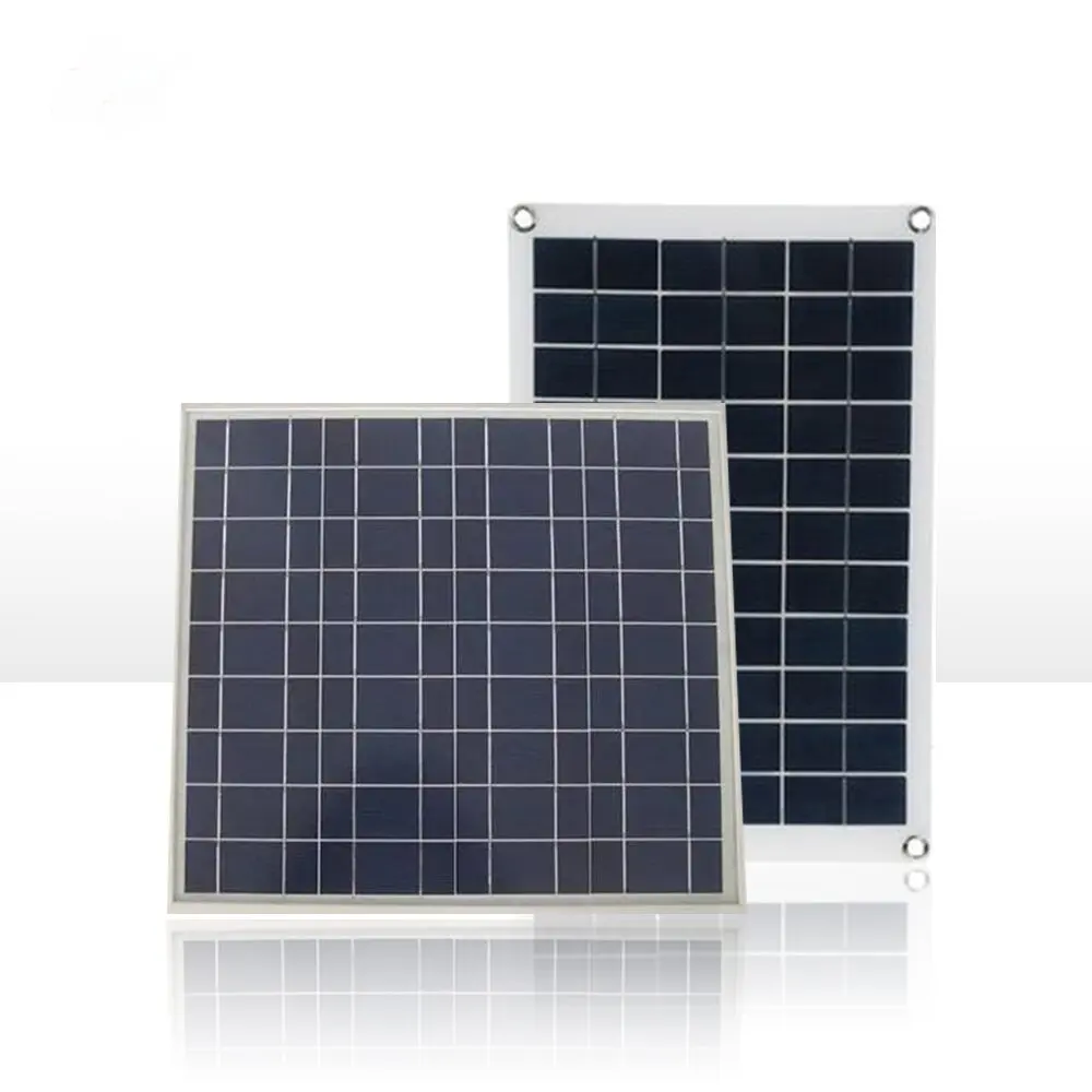 A Grade Small Solar Panel 5w 10w 20w 30w 40w 50w 60w 12v Solar Panel Factory Directly