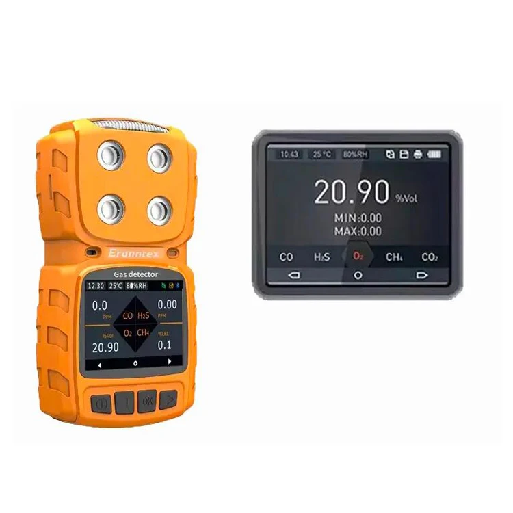 MS104K Portable LPG Gas Detector single Gas Detector High Accuracy Ethylene Gas Meter For Fruit Ripening