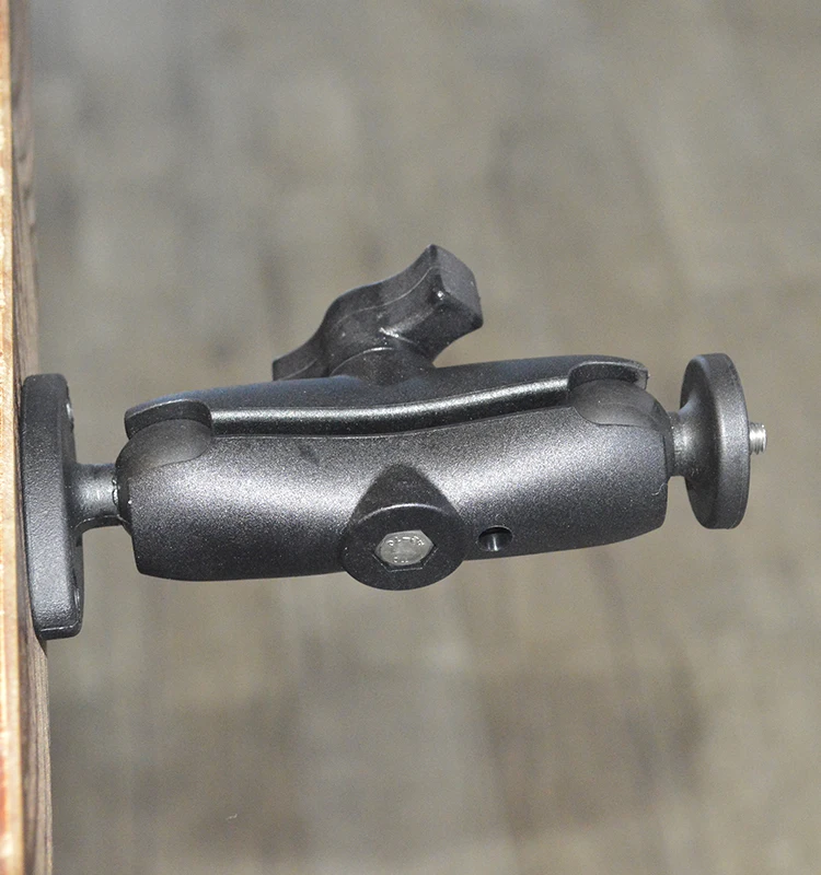 1/4 Thread Dual Ball Adjustable Bracket Mobile Mounted Baby Monitor Dome Stand Wall Mounting Hunting Trail CCTV Camera Mount