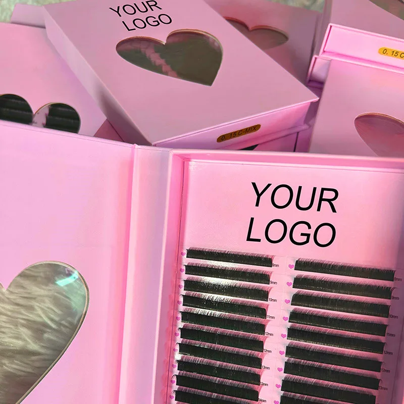 Mega individual eyelash extensions professional lash extensions vendor private label lash trays