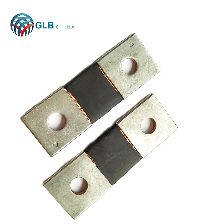 High Quality Earth strap Cu-ETP L200 Flexible Braided Copper Connector Flat Connector