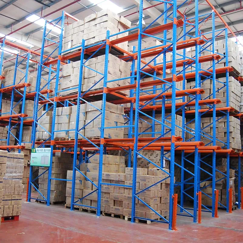 Customized Used High Quality Steel Heavy Duty Automatic Storage System Shuttle Pallet Rack for Warehouse
