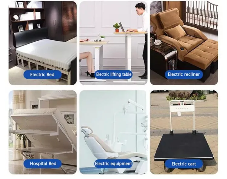 Manufacturer Electric 12V Dc Motor 10W 30W 60W 80W Spline Shaft Dc Motor for Medical Lifting Garage Door