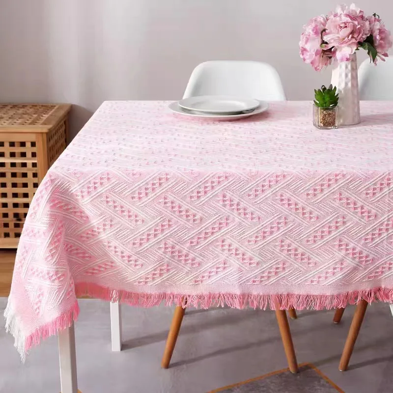 Tablecloth white thickened assorted dormitory dressing table dust photography background cloth picnic dessert table mat