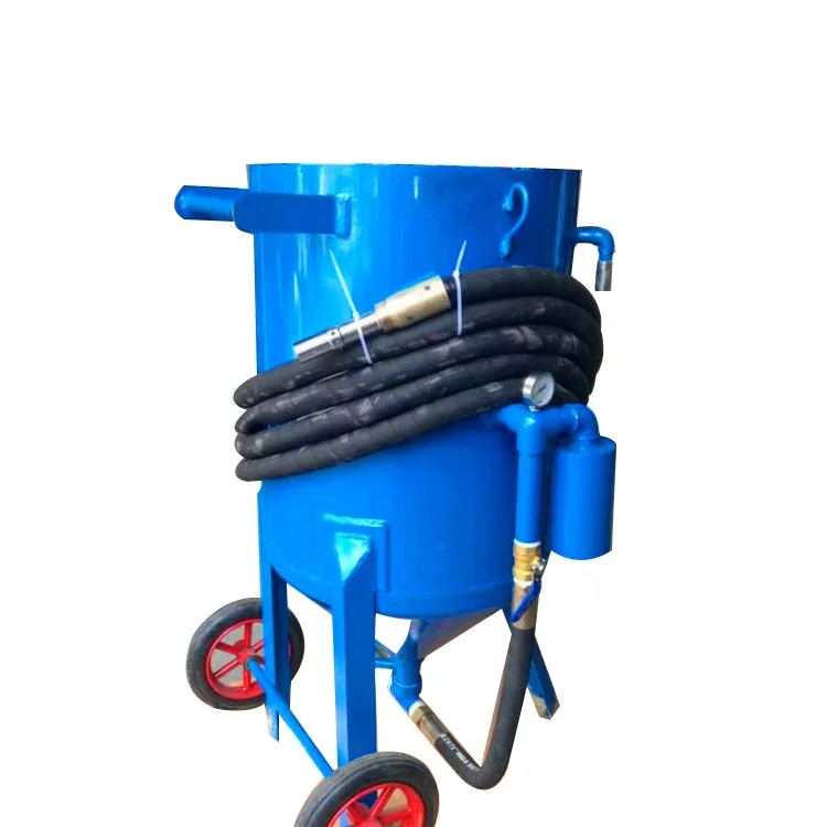 Heavy-Duty Sandblasting Suit Boron Carbide Air Sandblaster Nozzle Dead Man Switch For Sandblasting