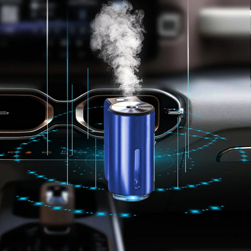 Wholesales New Arrival Aroma Diffuser Car Aromatherapy Machine Mist Spray Electric Essential Oil Car Air Freshener