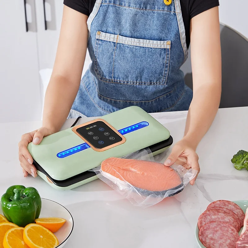 Home Automatic Food Vacuum Wet And Dry Small Machine Household Food Vacuum Sealer