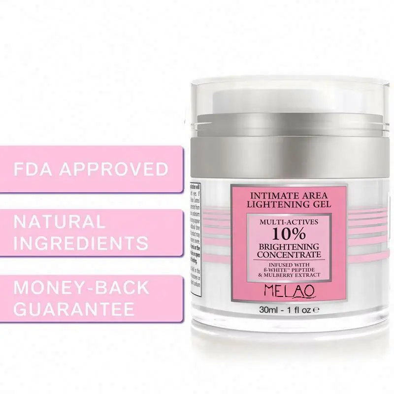 Sensitive Areas - Skin Whitening Cream Intimate Lightening Gel for Body, Face,