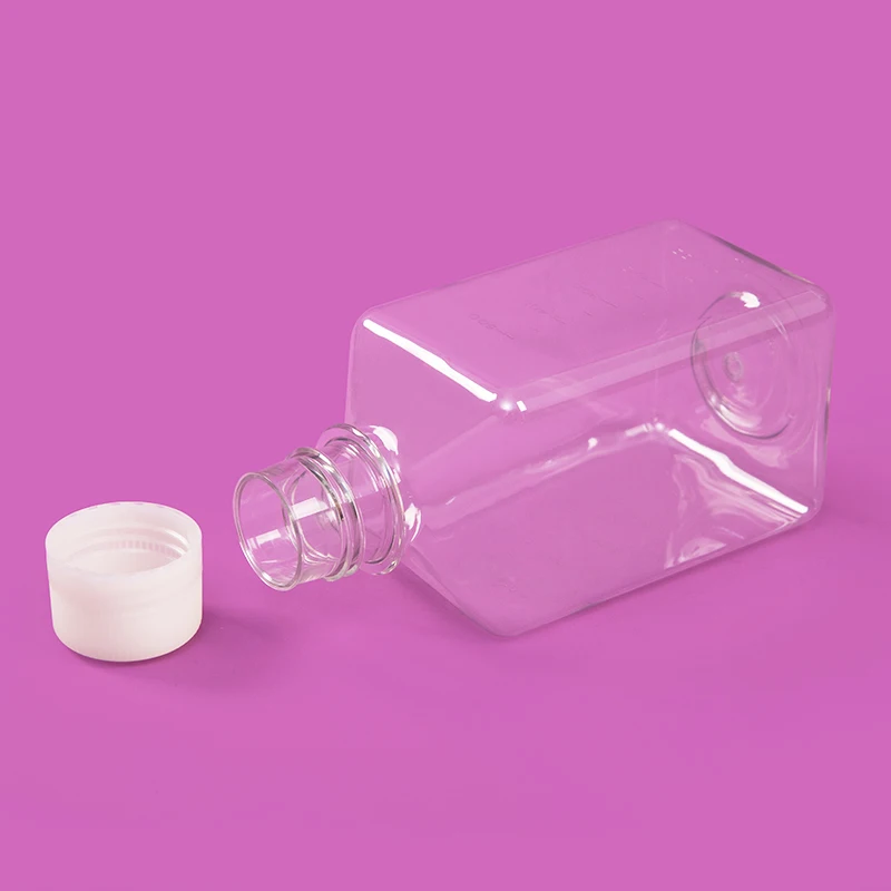 Square PETG Media Bottle