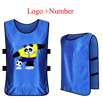 
Professional custom manufacturer cheap sublimation soccer vest reversible sports football running training mesh bibs 