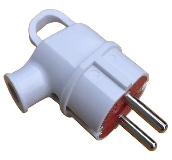 German type earthed plug with handle