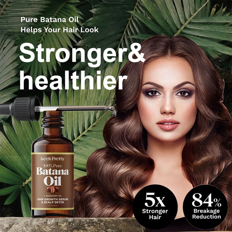 Honduras 100% Natural Organic Promote Hair Growth Serum Keratin Pure Hair Growth Rosemary Batana Oil For Hair Growth