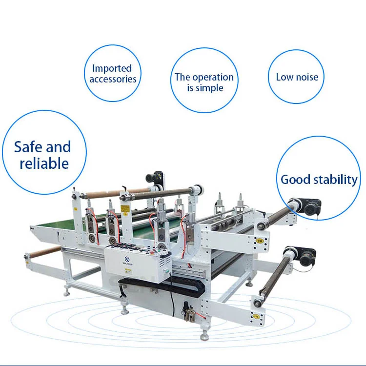 Custom Eva Foam Laminating Slitting Machine Double-Sided Tape Bonding Slitting Machine