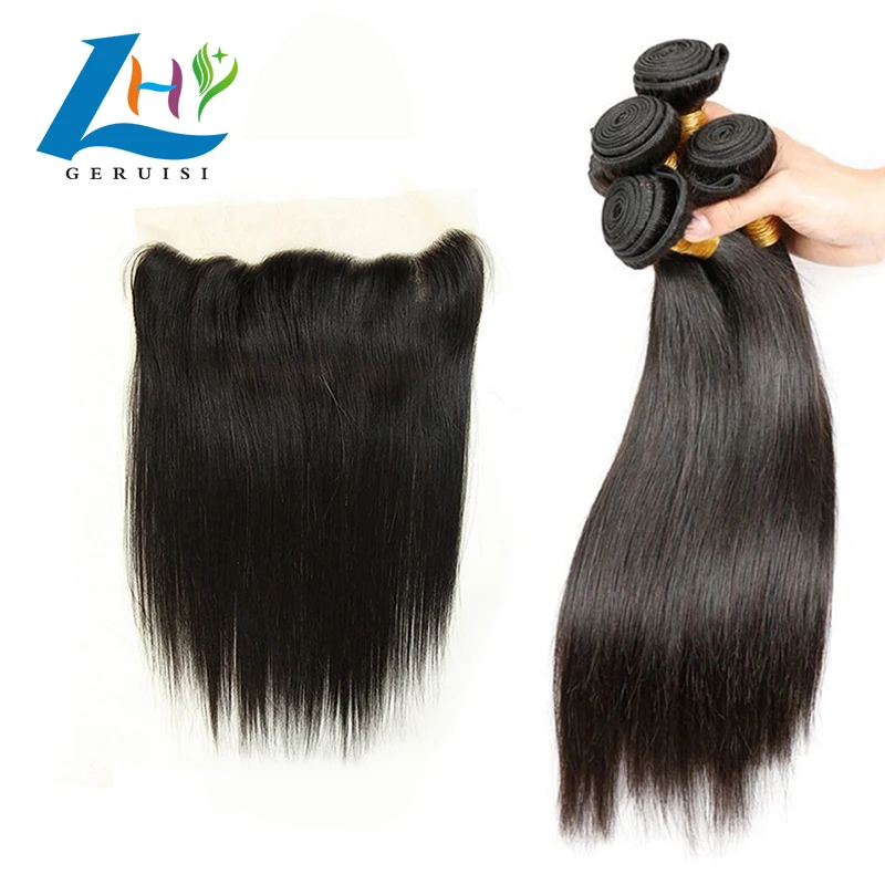 Cuticle aligned hair bundles mink Brazilian hair, 100% virgin customize straight human hair extension bundles for women