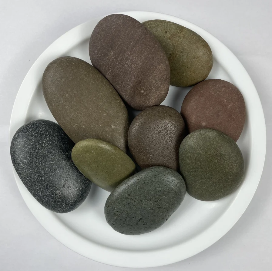 Original natural flat pebble minecraft cobblestone cobblestone granite tumbled for Fish tank landscaping