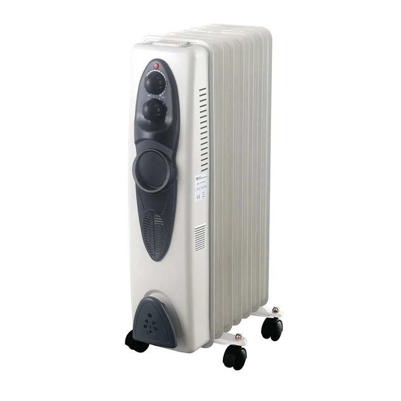 household heater 2000W oil panel wall mounted removable wheels electric oil panel heater