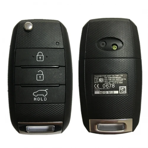 Original remote flip key with 3 button 434Mhz  PCF7936 chip inside Daedong. SL13MY-TP