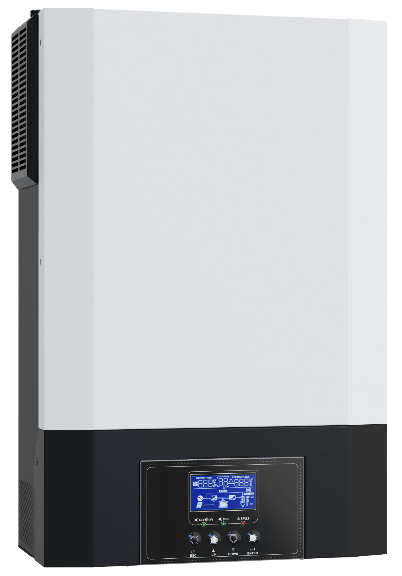 5.5KW removable LCD off grid solar inverter with parallel connecting function