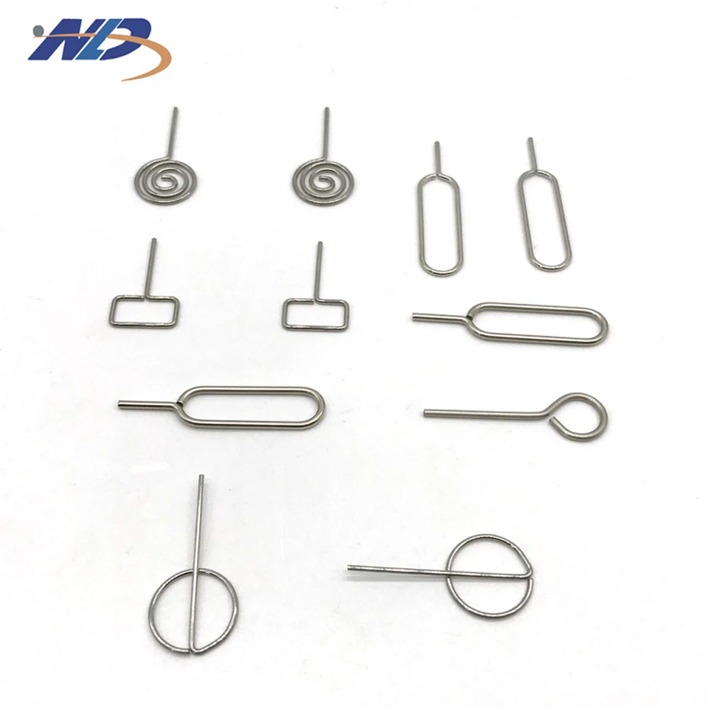 Metal tray eject removal tool needle opener Sim card pin For iPhone Android