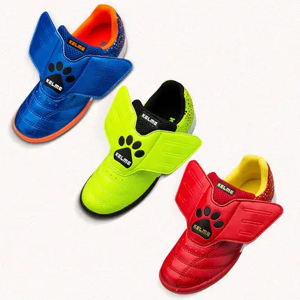 Детская футбольная обувь KELME TF футбольные бутсы кроссовки оригинальная для футбола на открытом воздухе тренировочная